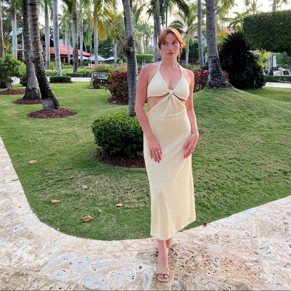 Oliver Dress in Cinnamon Knit